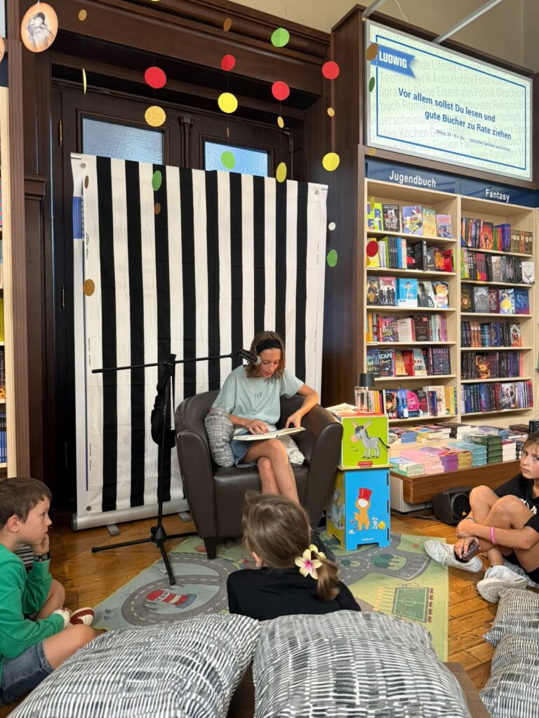 Sommerferien-Lesungen in der Buchhandlung Ludwig in Leipzig